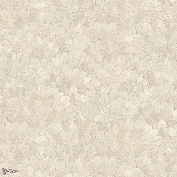 Feijoa wallpaper-Casamance-Ivoire-Roll-Selected-Wallpapers-Interiors