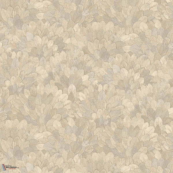 Feijoa wallpaper-Casamance-Grege-Roll-Selected-Wallpapers-Interiors