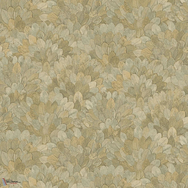 Feijoa wallpaper-Casamance-Amande-Roll-Selected-Wallpapers-Interiors