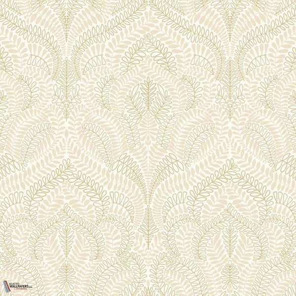 Felix wallpaper-Casamance-Ivoire/Dore-Roll-Selected Wallpapers-Interiors