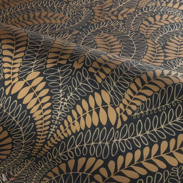 Felix wallpaper-Casamance-Selected Wallpapers-Interiors