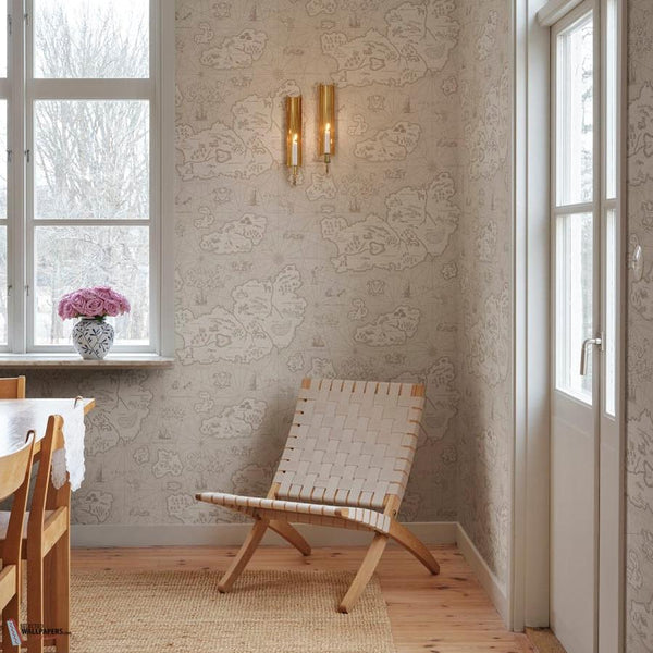 Ferdinand wallpaper-Sandberg-Selected Wallpapers-Interiors