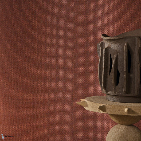 Fibrosa wallpaper-Casamance-Selected Wallpapers-Interiors