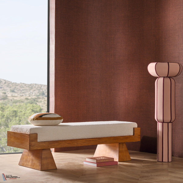 Fibrosa wallpaper-Casamance-Selected Wallpapers-Interiors