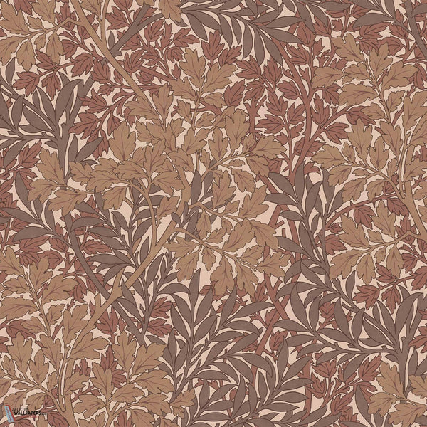 Foliage wallpaper-House of Hackney-Earth-200 cm-Roll-Selected Wallpapers-Interiors