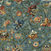 Gaia wallpaper-House of Hackney-Prussian Blue-200 cm-Selected-Wallpapers-Interiors