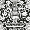 Galway wallpaper-Thibaut-Black-Roll-Selected Wallpapers-Interiors