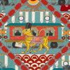 Gare du Nord-Tapete-Mind the Gap-Aquamarine-Rolle-WP20772-Selected Wallpapers