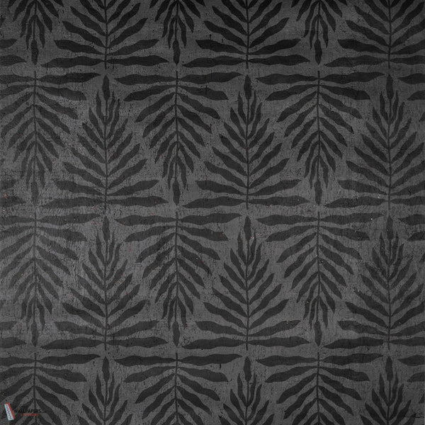 Gasparilla wallpaper-Thibaut-Black-Roll-Selected Wallpapers-Interiors