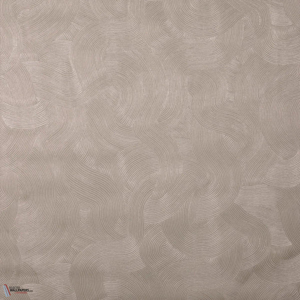 Gemmae wallpaper-Casamance-Beige/Nacre-Roll-Selected Wallpapers-Interiors