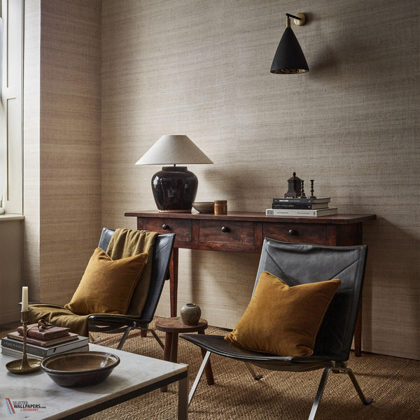 Haze Silk wallpaper-Mark Alexander-Selected Wallpapers-Interiors