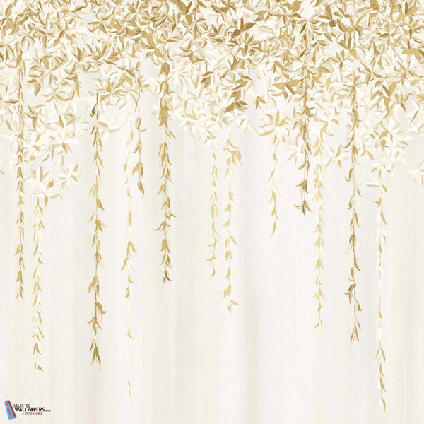 Hedera-Casamance-wallpaper-Ivoire/Dore-Set-Selected Wallpapers