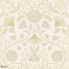 Hippolyte wallpaper-Casamance-Ivoire/Dore-Roll-Selected Wallpapers-Interiors