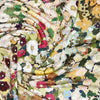 Hollyhocks fabric-House of Hackney-Summer-Cotton Linen-Selected-Wallpapers-Interiors