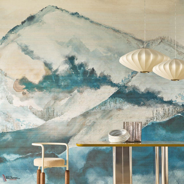 Horizon wallpaper-Casamance-Selected Wallpapers-Interiors