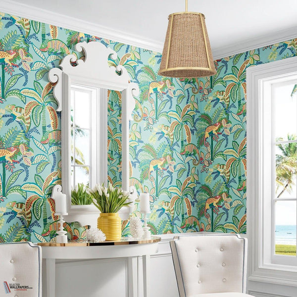 Iggy wallpaper-Thibaut-Selected Wallpapers-Interiors