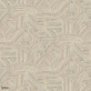 Imbrication wallpaper-Casamance-Galet-Roll-Selected-Wallpapers-Interiors