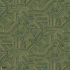 Imbrication wallpaper-Casamance-Vert de Mousse-Roll-Selected-Wallpapers-Interiors