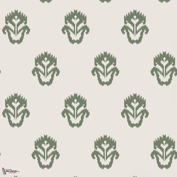 Indian wells wallpaper-Thibaut-Wild sage-Roll-Selected Wallpapers-Interiors