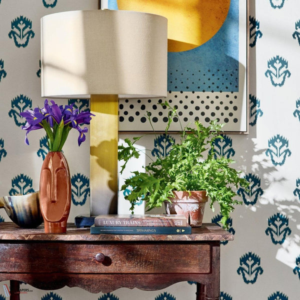 Indian wells wallpaper-Thibaut-Selected Wallpapers-Interiors