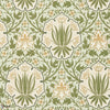 Iris & Rose wallpaper-Morris & Co-Bayleaf/Weld-Roll-Selected Wallpapers-Interiors