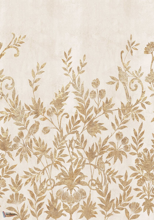 Jardin de Diane wallpaper-Casamance-Ivoire/Dore-Set-Selected-Wallpapers-Interiors