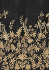 Jardin de Diane wallpaper-Casamance-Noir/Dore-Set-Selected-Wallpapers-Interiors