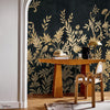 Jardin de Diane wallpaper-Casamance-Selected-Wallpapers-Interiors