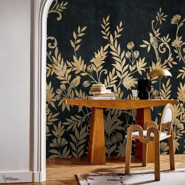 Jardin de Diane wallpaper-Casamance-Selected-Wallpapers-Interiors
