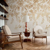 Jardin de Diane wallpaper-Casamance-Selected-Wallpapers-Interiors