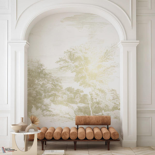 Jouvence wallpaper-Casamance-Selected Wallpapers-Interiors