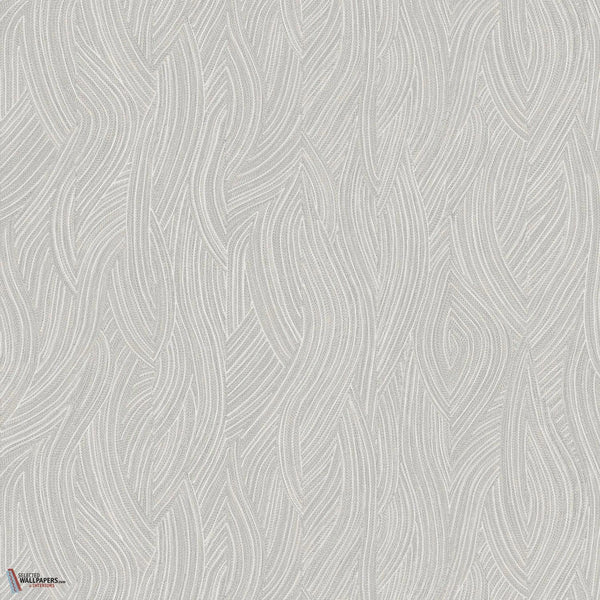 Kashmir Tapete-Casamance-Argent-Rolle-Selected Wallpapers-Interiors