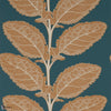 Lacinato wallpaper-Thibaut-Ochre and mineral-Roll-Selected Wallpapers-Interiors