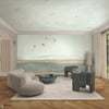 Lagune Celeste wallpaper-Casamance-Selected Wallpapers-Interiors