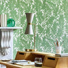 Laurel Leaf wallpaper-1838 wallcoverings-Selected Wallpapers-Interiors