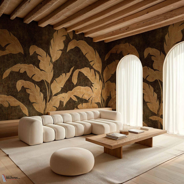 Leaves Shadow wallpaper-Coordonne-Selected Wallpapers-Interiors