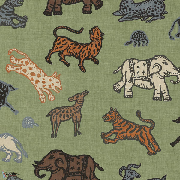 Leonard wallpaper-Sandberg-Green-Mattic-M2-Selected Wallpapers-Interiors