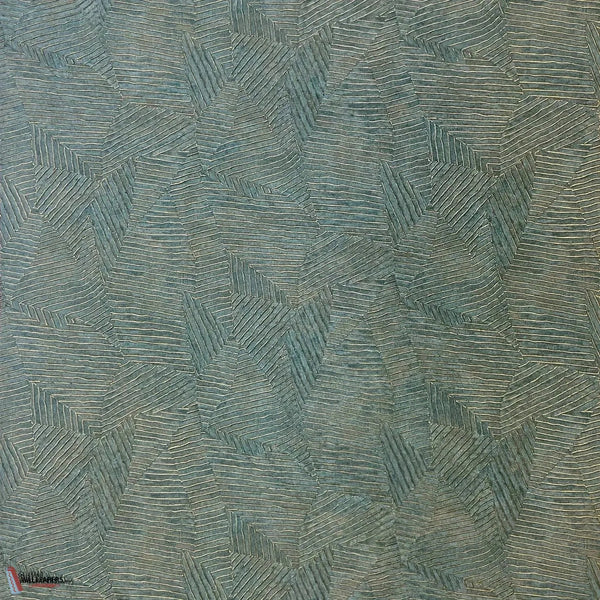Lore-Casamance-Tapete-Vert Imperial Dore-Rolle-Selected Wallpapers