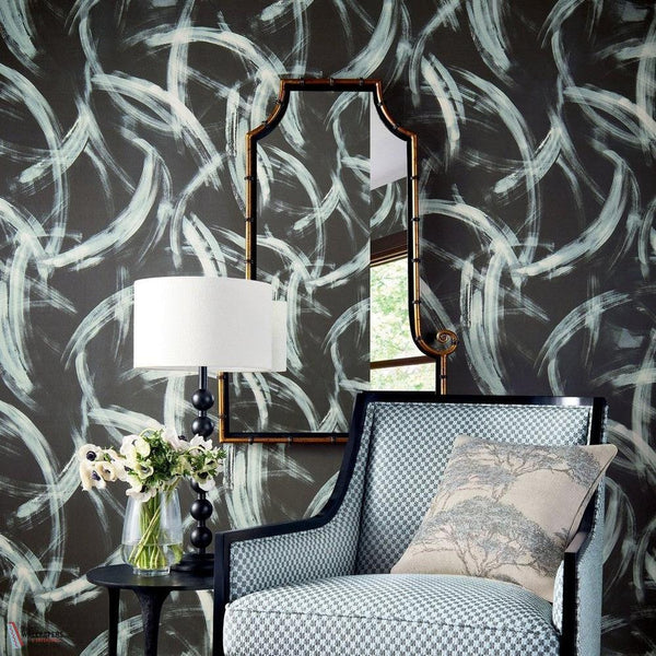 Magnus wallpaper-Thibaut-Selected Wallpapers-Interiors