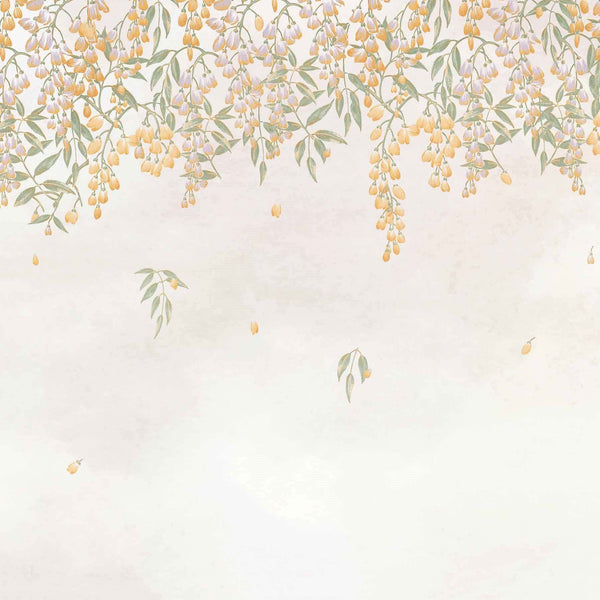 Manuela-Tapete-Coordonne-Vanilla/Curcuma-Linnen-A00323-Selected Wallpapers