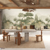 Maquis Corse wallpaper-Casamance-Selected-Wallpapers-Interiors