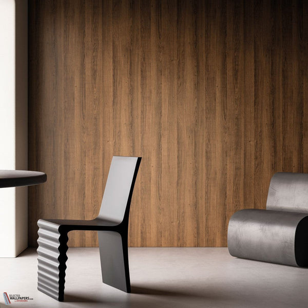 Materia wood wallpaper-INSTABILELAB-Selected-Wallpapers-Interiors