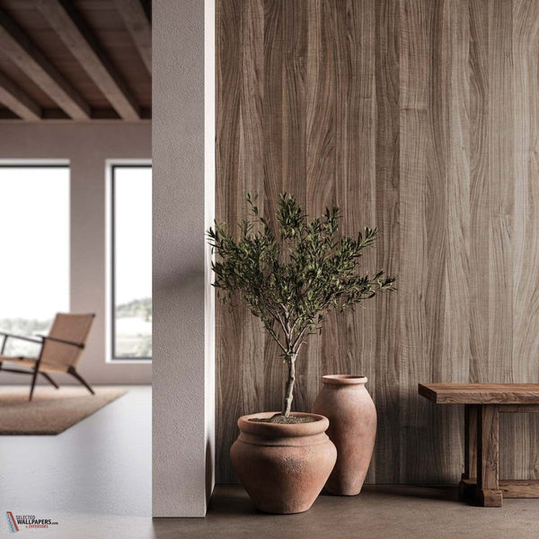 Materia wood wallpaper-INSTABILELAB-Selected-Wallpapers-Interiors