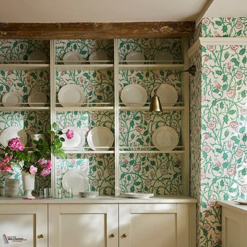 May's Tulip wallpaper by Little Greene