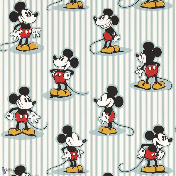Mickey Stripe-wallpaper-Sanderson-Sea Salt-Roll-217271-Selected Wallpapers