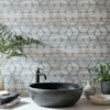 Mineral wallpaper-1838 wallcoverings-Selected Wallpapers-Interiors