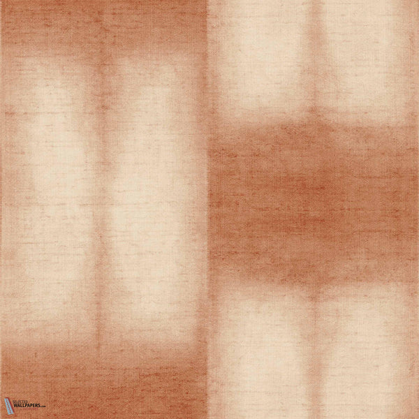 Mokume wallpaper-Coordonne-Amber-Bamboo-Roll-Selected Wallpapers-Interiors