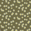 Moon Daisies Tapete-Little Greene-Olive Colour-Rolle-Selected Wallpapers-Interiors