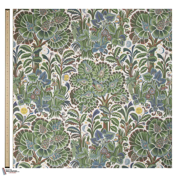 Moon Garden fabric-House of Hackney-Selected-Wallpapers-Interiors