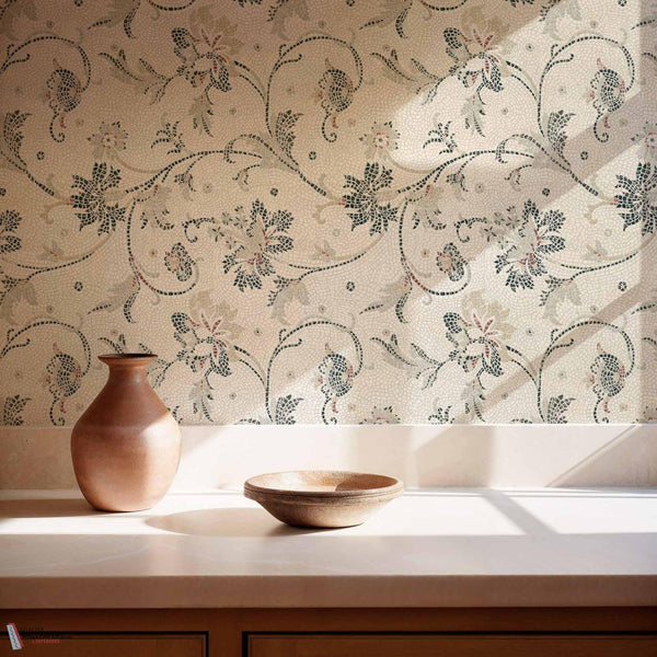Mosaicum wallpaper-Coordonne-Selected Wallpapers-Interiors